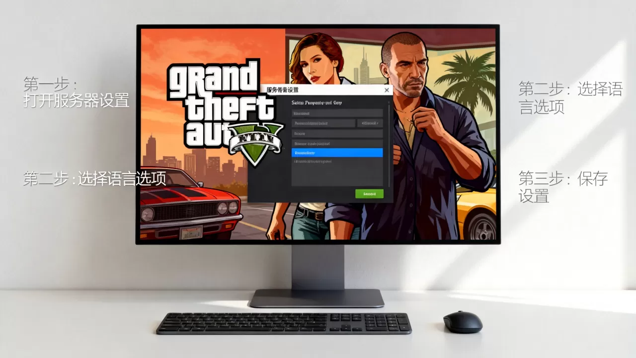 gta5服务器怎么改成中文版?详细步骤有哪些 gta5服务器怎么改成中文版?详细步骤有哪些