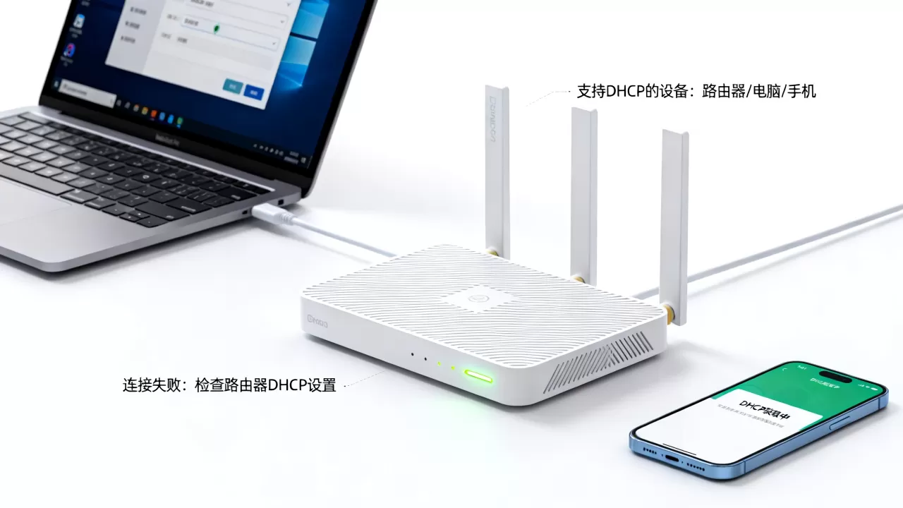 什么设备能连DHCP服务器?,DHCP服务器连接不上怎么办 什么设备能连DHCP服务器?,DHCP服务器连接不上怎么办