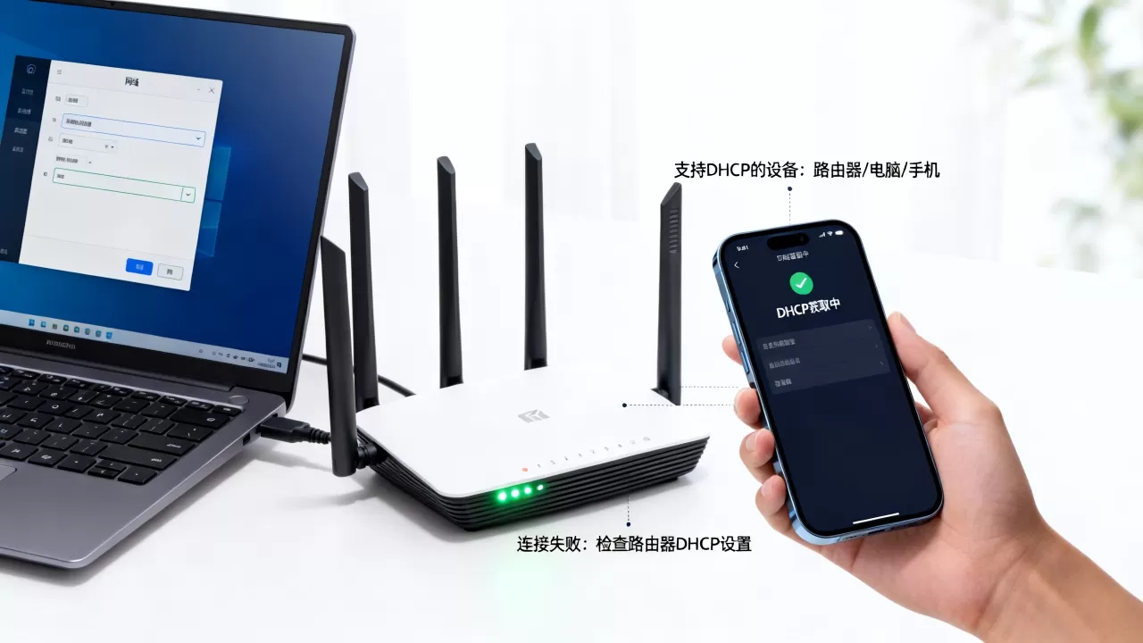 什么设备能连DHCP服务器?,DHCP服务器连接不上怎么办 什么设备能连DHCP服务器?,DHCP服务器连接不上怎么办