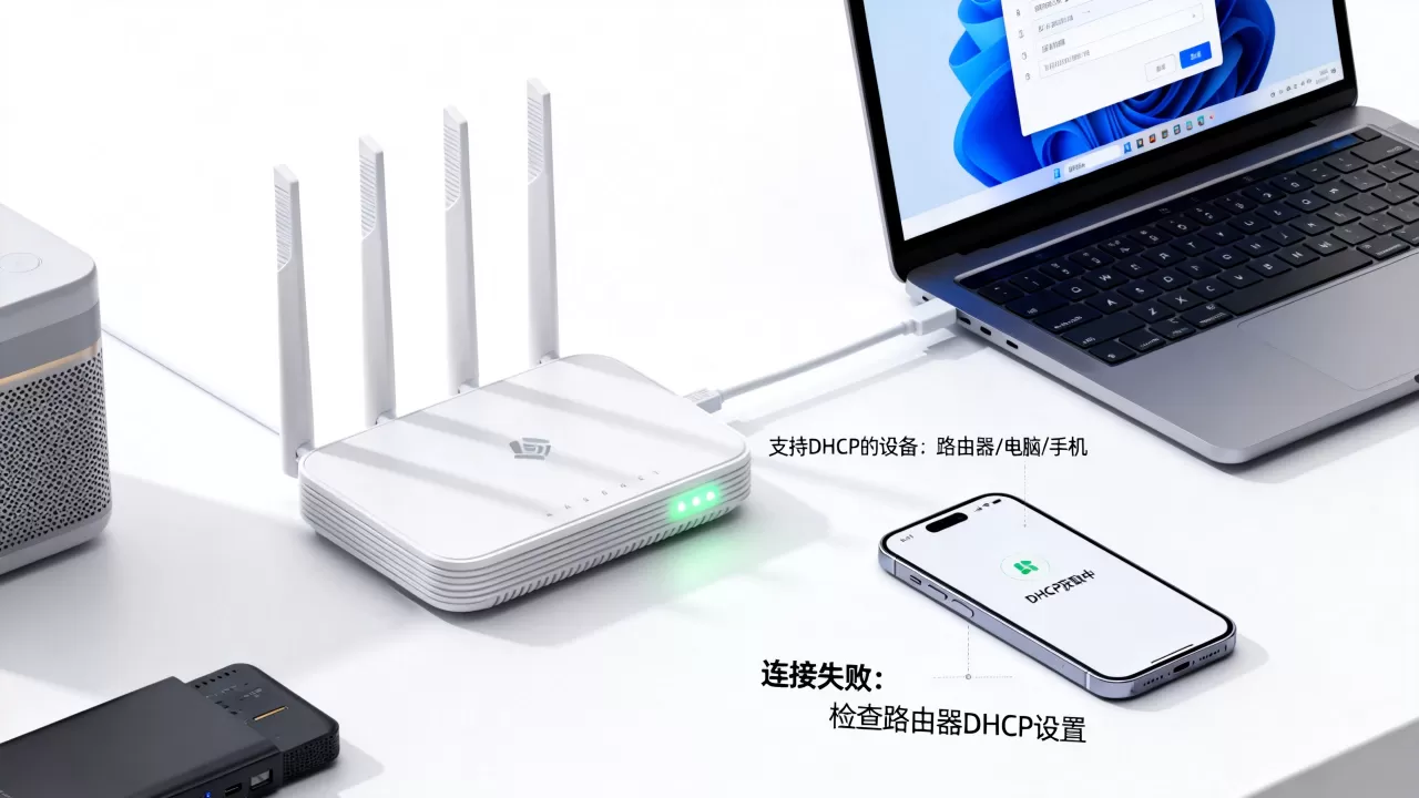 什么设备能连DHCP服务器?,DHCP服务器连接不上怎么办 什么设备能连DHCP服务器?,DHCP服务器连接不上怎么办