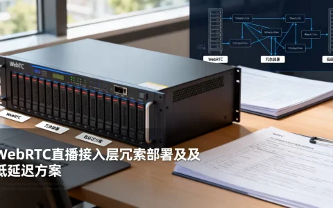 WebRTC直播接入层如何冗余部署，低延迟直播方案有哪些？