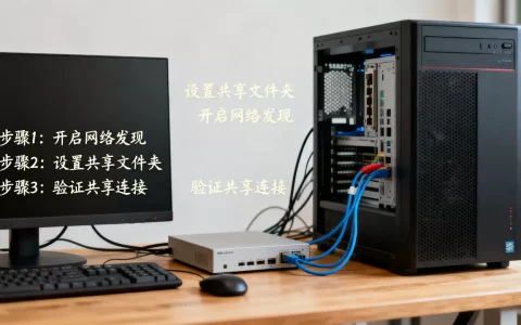 局域网电脑和服务器怎么互通，共享文件设置方法教程