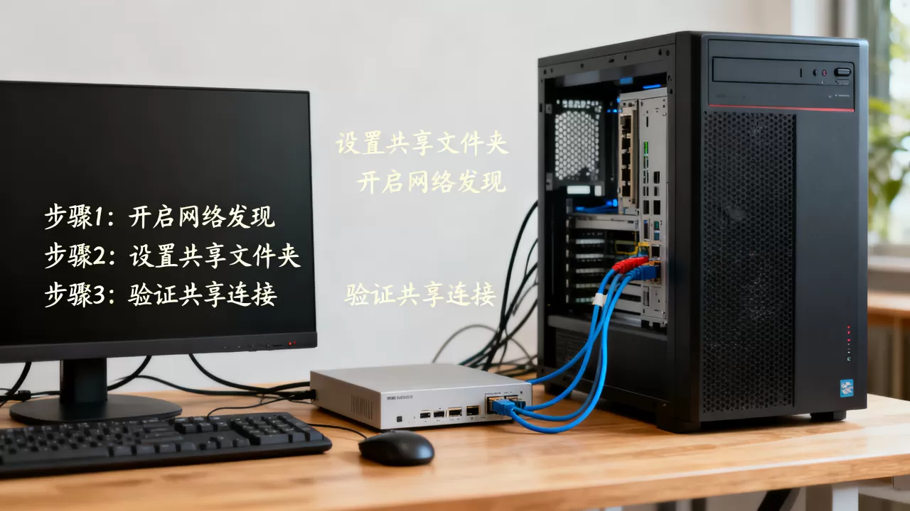 局域网电脑和服务器怎么互通,共享文件设置方法教程 局域网电脑和服务器怎么互通,共享文件设置方法教程