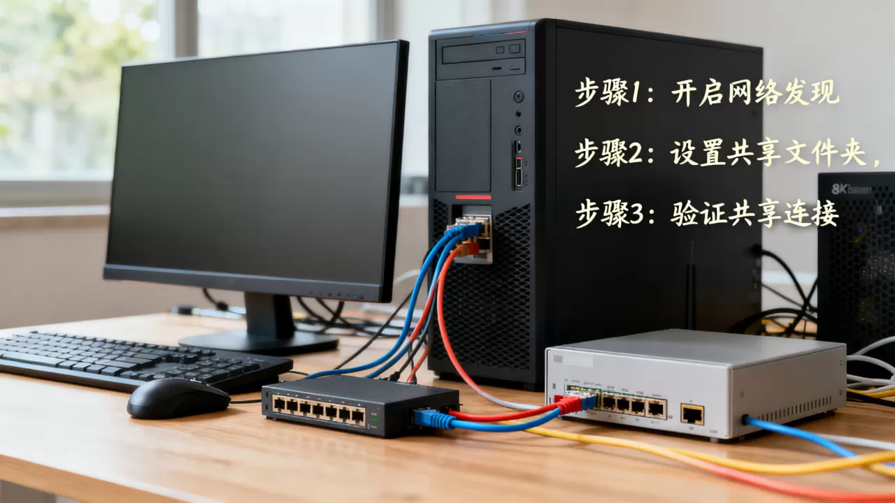 局域网电脑和服务器怎么互通,共享文件设置方法教程 局域网电脑和服务器怎么互通,共享文件设置方法教程