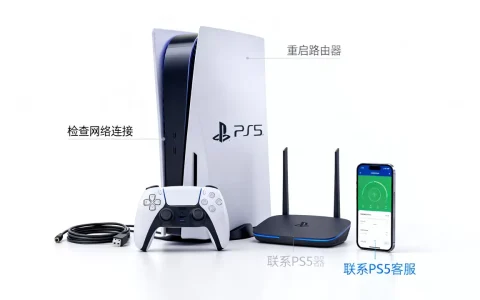 PS5服务器网络故障怎么办，一直掉线怎么解决？