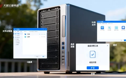 天翼云服务器C盘满了怎么办，如何清理扩容？
