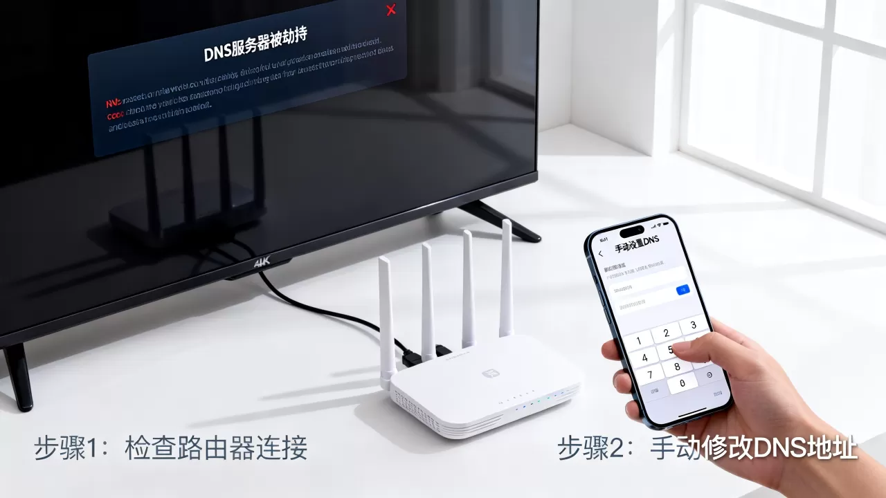电视DNS服务器被劫持怎么办,有哪些快速解决小妙招? 电视DNS服务器被劫持怎么办,有哪些快速解决小妙招?