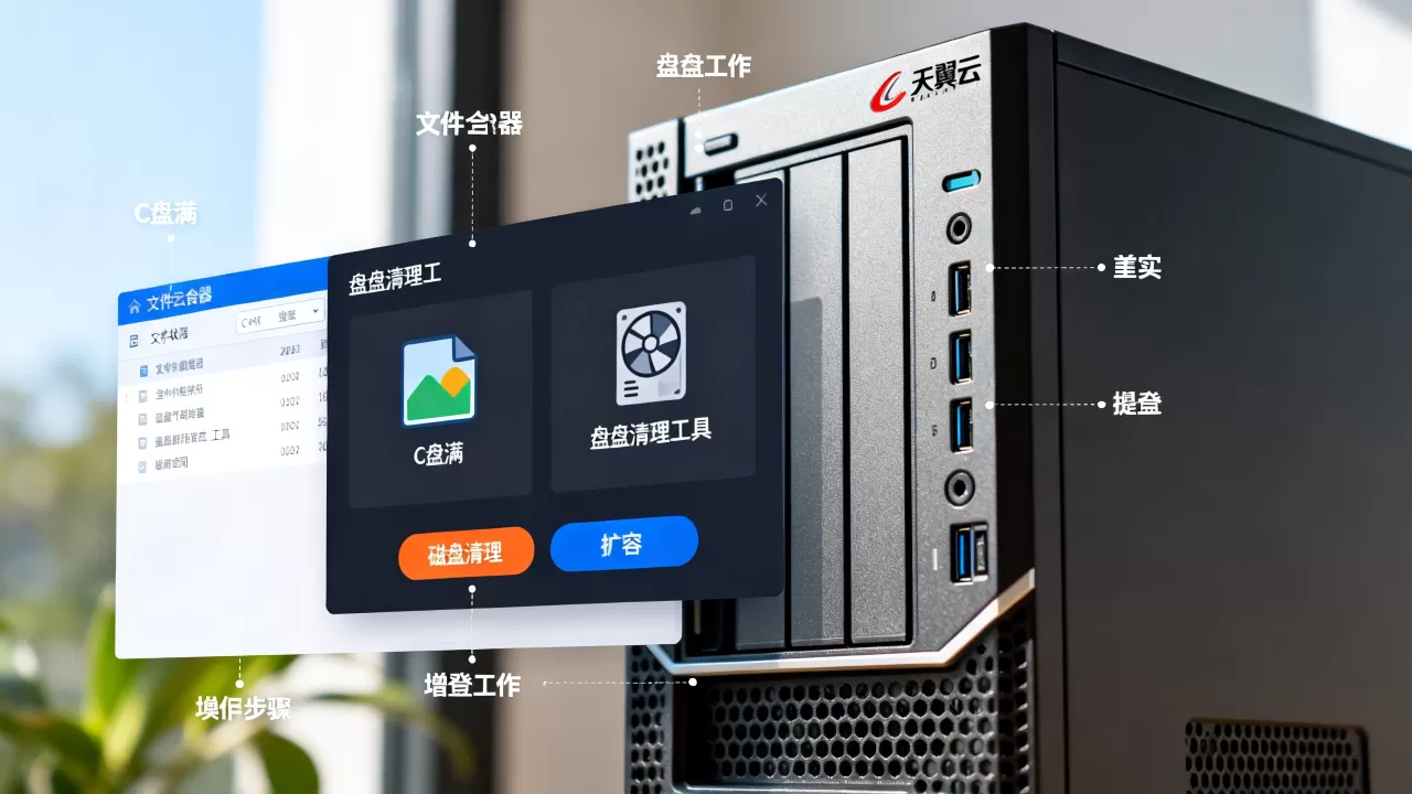 天翼云服务器C盘满了怎么办,如何清理扩容? 天翼云服务器C盘满了怎么办,如何清理扩容?