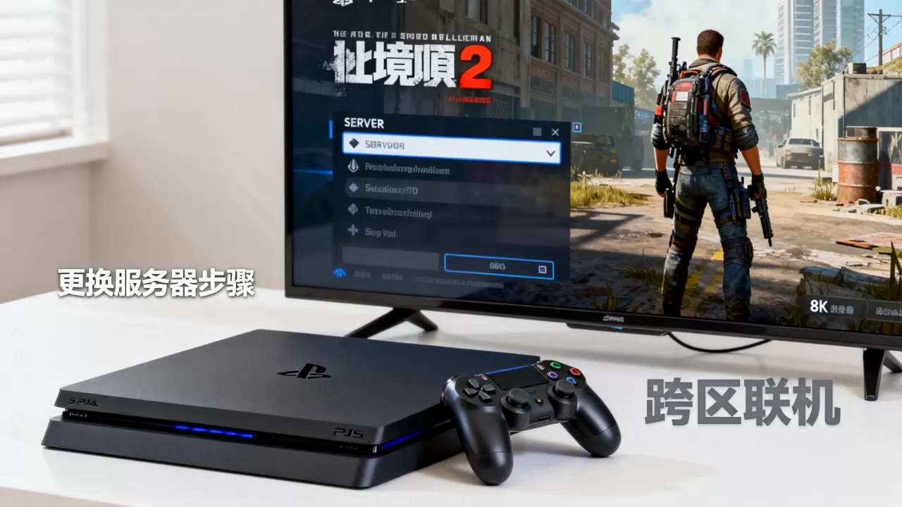 PS4全境封锁2怎么更换服务器?可以跨区联机吗? PS4全境封锁2怎么更换服务器?可以跨区联机吗?