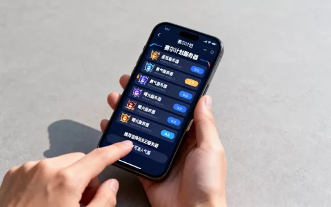 赛尔计划有哪些服务器可以选择，怎么选区？