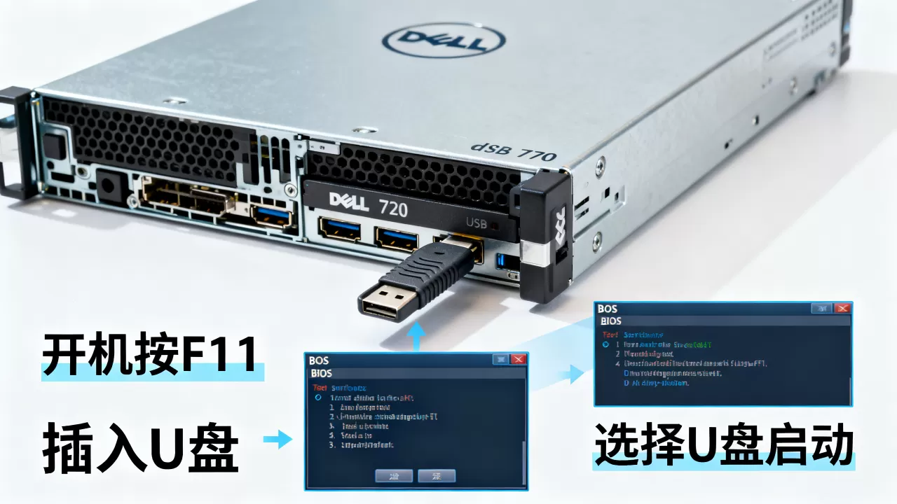 dell r720服务器怎么进入u盘启动,bios设置步骤是什么? dell r720服务器怎么进入u盘启动,bios设置步骤是什么?