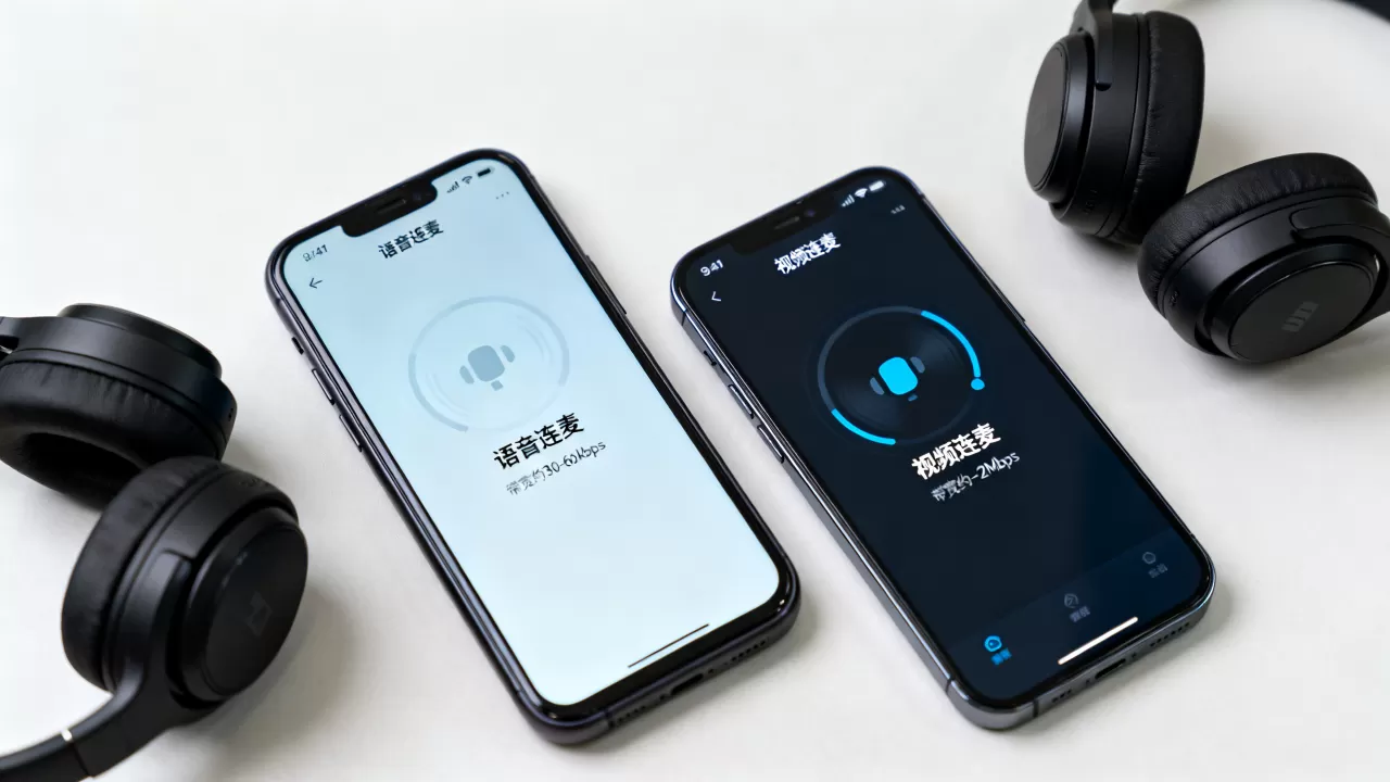 语音连麦和视频连麦的带宽差异大吗?,哪个更耗流量? 语音连麦和视频连麦的带宽差异大吗?,哪个更耗流量?