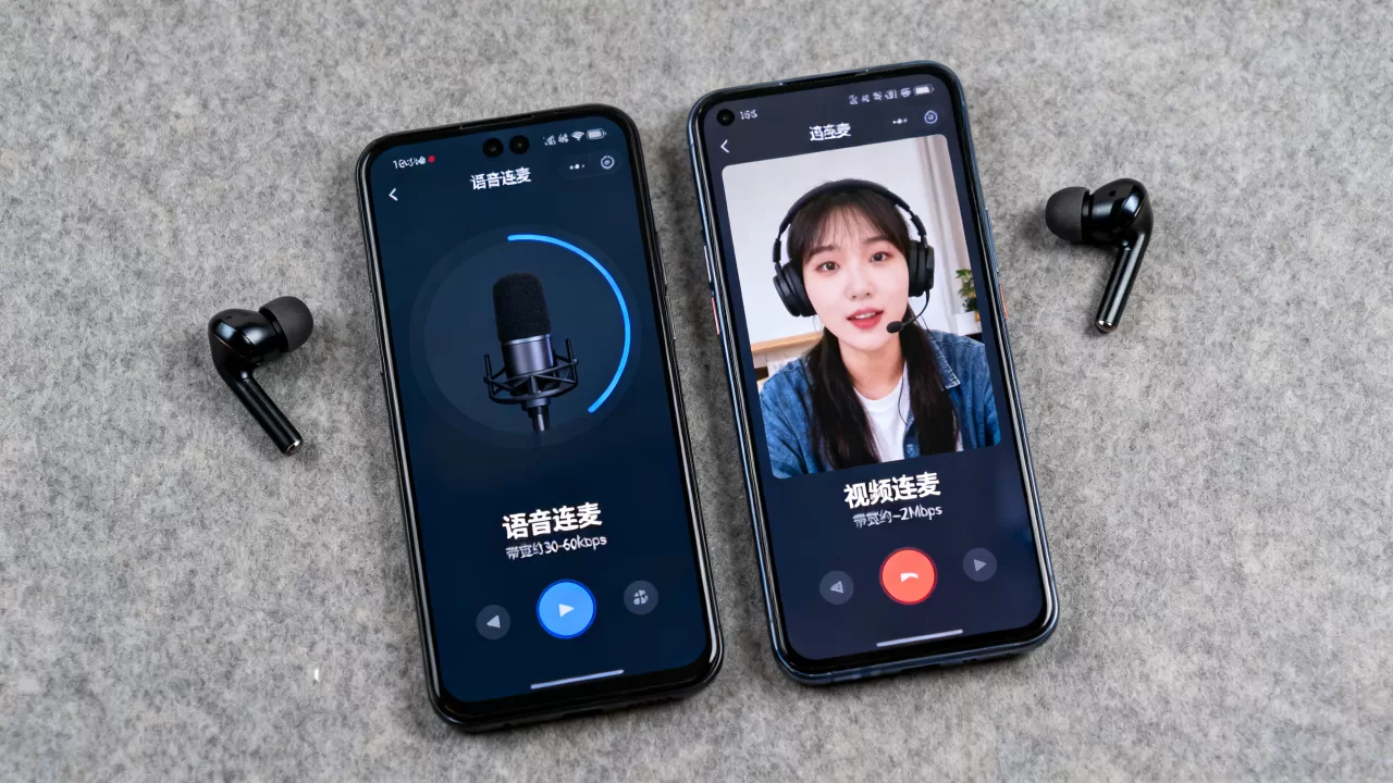 语音连麦和视频连麦的带宽差异大吗?,哪个更耗流量? 语音连麦和视频连麦的带宽差异大吗?,哪个更耗流量?
