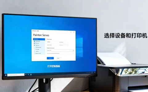win10打印机服务器怎么打开，在哪里设置？