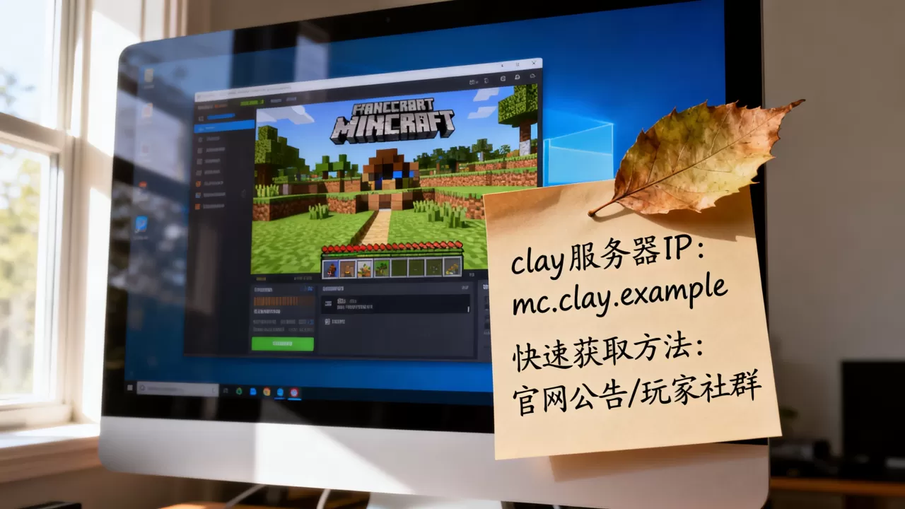 我的世界clay服务器IP是多少,怎么快速获取? 我的世界clay服务器IP是多少,怎么快速获取?