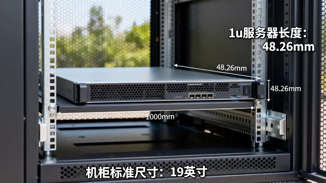 1u服务器长度到底是多少,机柜标准尺寸是多少? 1u服务器长度到底是多少,机柜标准尺寸是多少?