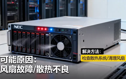 NEC服务器一直滴滴响是什么原因，怎么解决