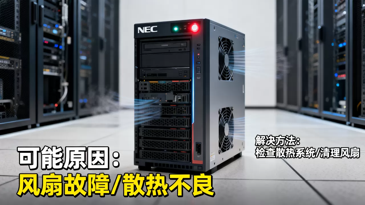 NEC服务器一直滴滴响是什么原因,怎么解决 NEC服务器一直滴滴响是什么原因,怎么解决