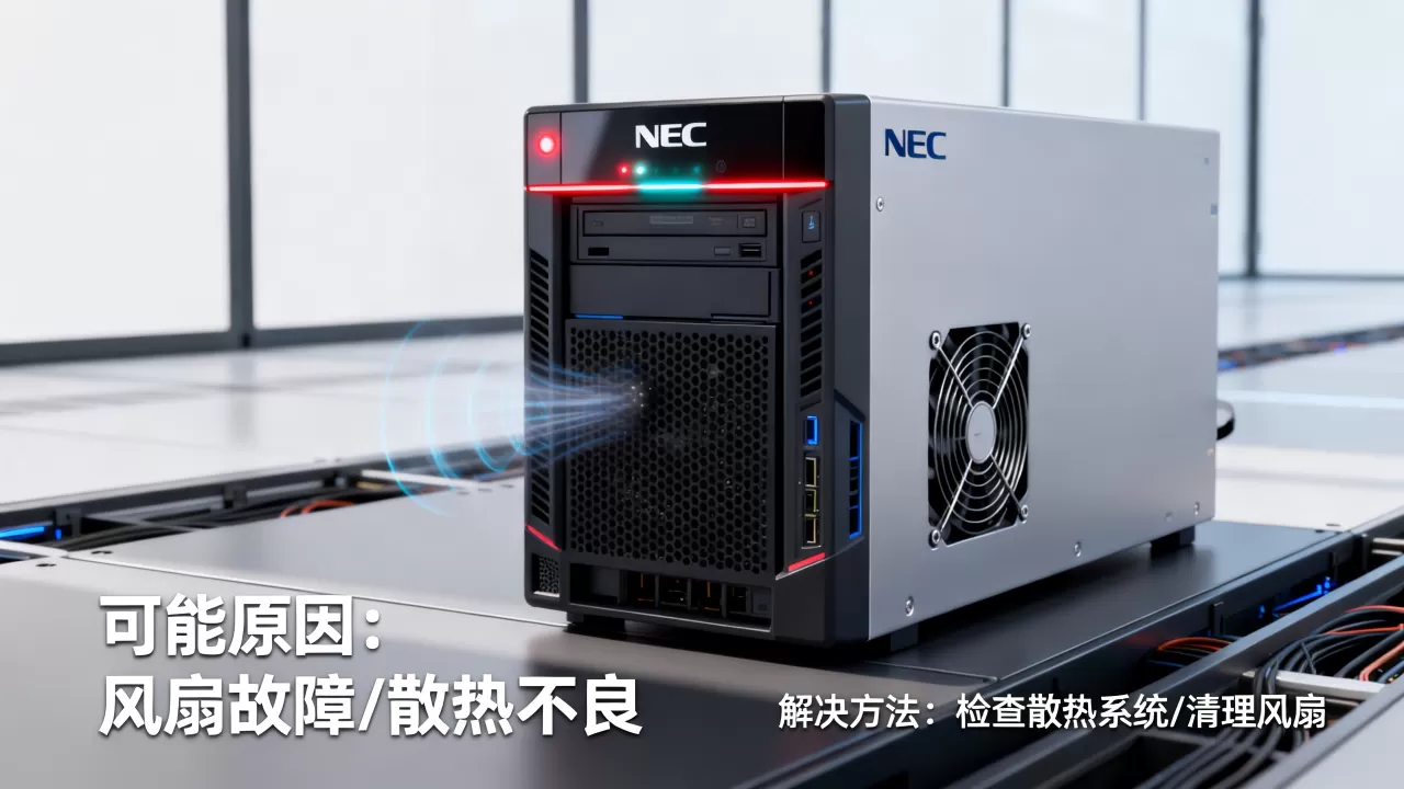 NEC服务器一直滴滴响是什么原因,怎么解决 NEC服务器一直滴滴响是什么原因,怎么解决