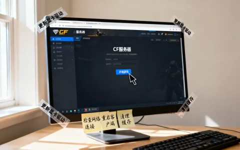 CF服务器页面点了没反应怎么办，CF页面点不动怎么解决？