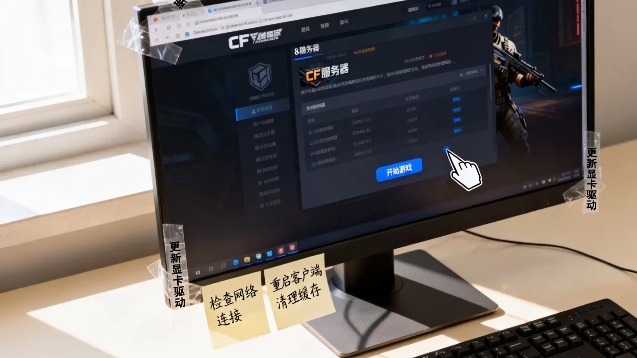 CF服务器页面点了没反应怎么办,CF页面点不动怎么解决? CF服务器页面点了没反应怎么办,CF页面点不动怎么解决?