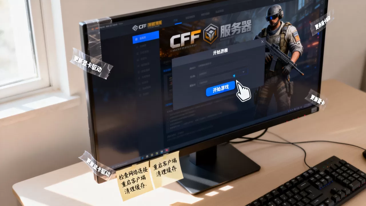 CF服务器页面点了没反应怎么办,CF页面点不动怎么解决? CF服务器页面点了没反应怎么办,CF页面点不动怎么解决?