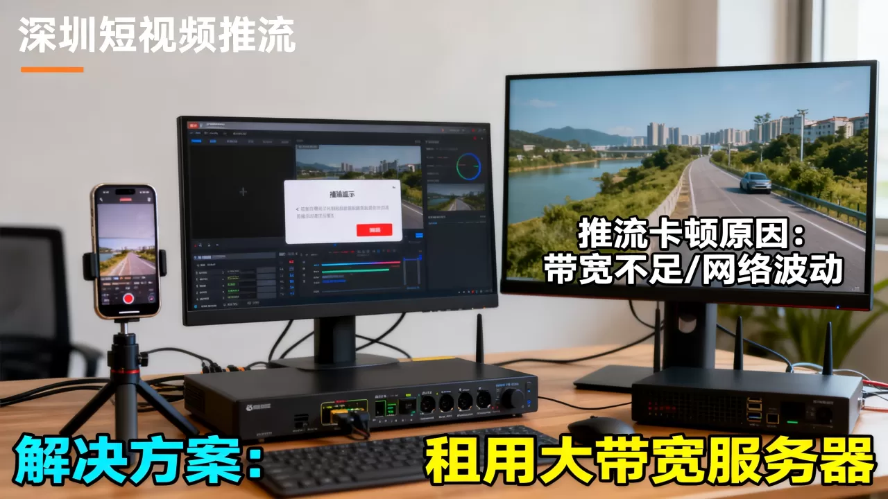 深圳短视频推流卡顿怎么办,租大带宽能解决吗? 深圳短视频推流卡顿怎么办,租大带宽能解决吗?