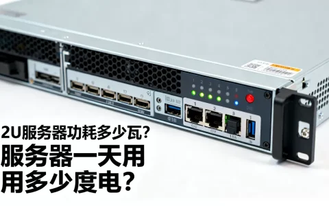 2u服务器功耗多少瓦？,服务器一天用多少度电