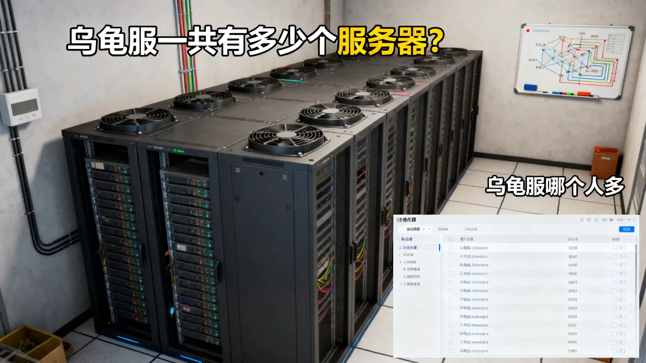 乌龟服一共有多少个服务器?,乌龟服哪个人多 乌龟服一共有多少个服务器?,乌龟服哪个人多