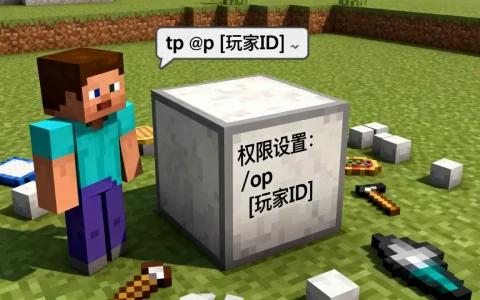 我的世界服务器怎么让别人tp到我这里？，权限怎么设置？