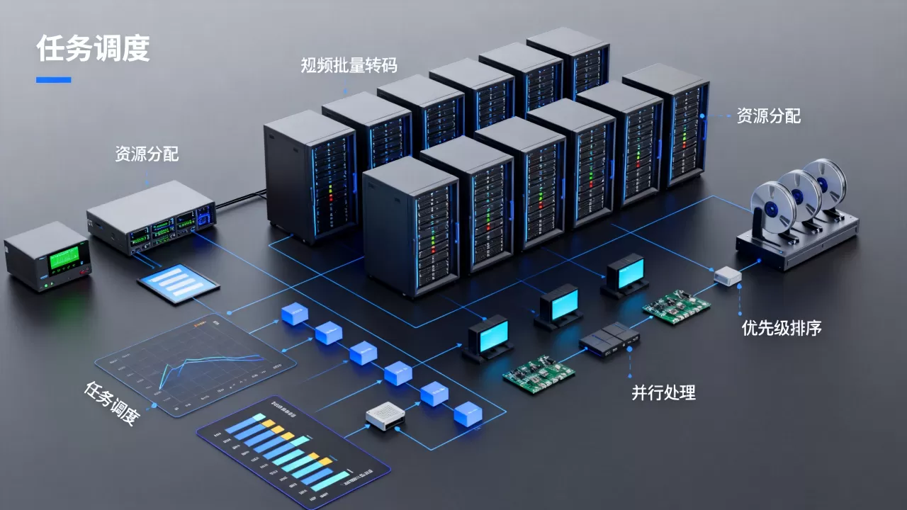 短视频批量转码的任务调度有哪些要点,如何提升效率? 短视频批量转码的任务调度有哪些要点,如何提升效率?