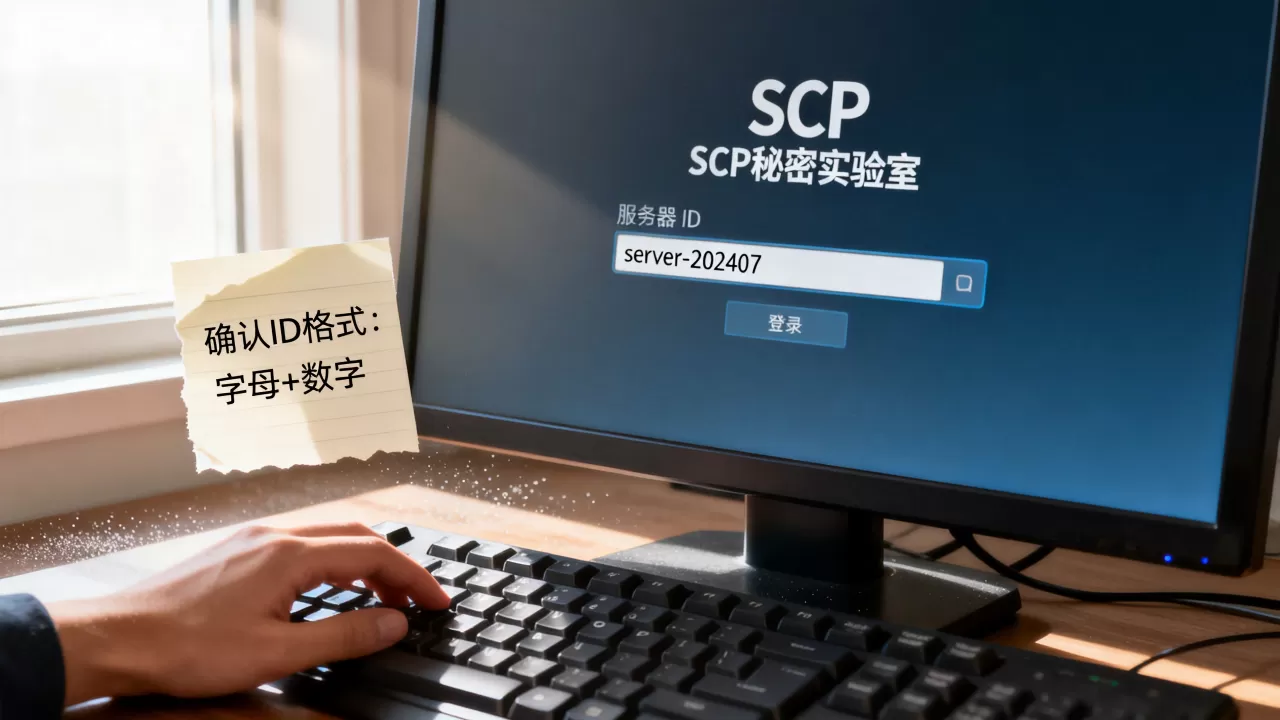 scp秘密实验室服务器id该如何输入?,怎么操作 scp秘密实验室服务器id该如何输入?,怎么操作