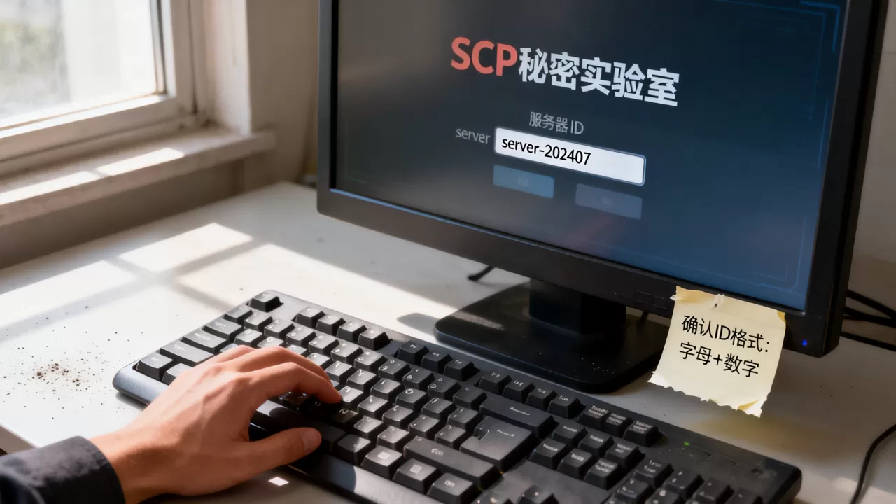 scp秘密实验室服务器id该如何输入?,怎么操作 scp秘密实验室服务器id该如何输入?,怎么操作