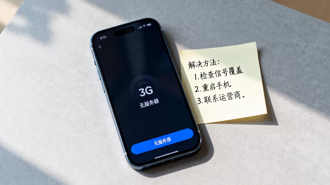 3G信号手机为何显示无服务器?,手机显示无服务器怎么解决? 3G信号手机为何显示无服务器?,手机显示无服务器怎么解决?