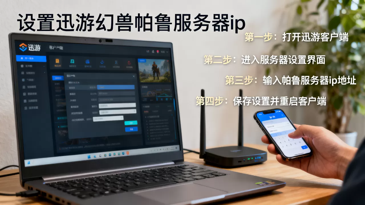 迅游幻兽帕鲁服务器ip如何设置,具体步骤是什么 迅游幻兽帕鲁服务器ip如何设置,具体步骤是什么