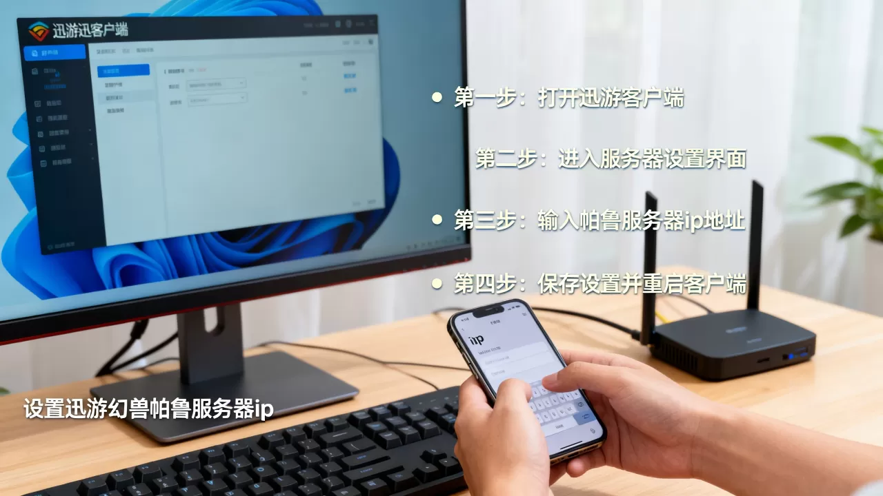 迅游幻兽帕鲁服务器ip如何设置,具体步骤是什么 迅游幻兽帕鲁服务器ip如何设置,具体步骤是什么