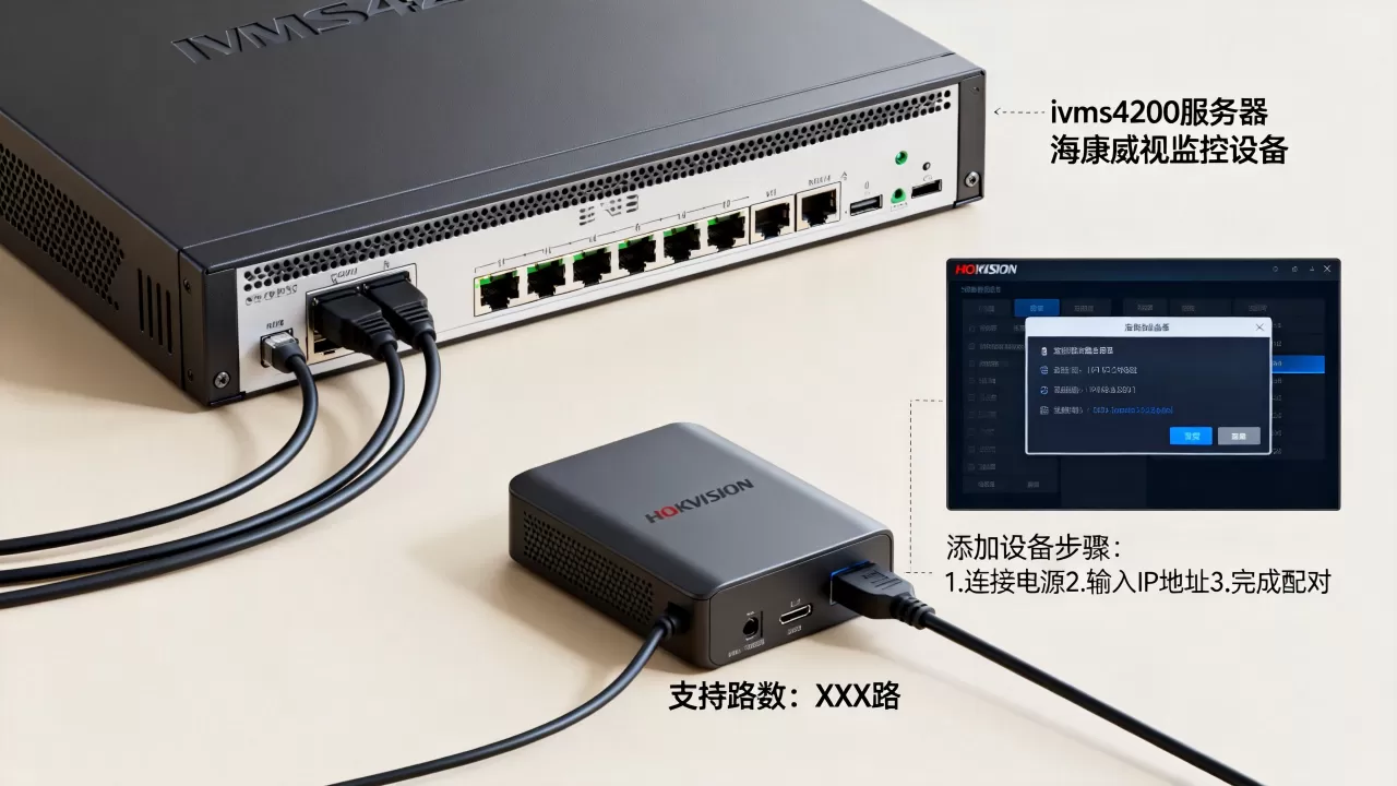 ivms4200服务器支持多少路?,海康威视监控怎么添加设备 ivms4200服务器支持多少路?,海康威视监控怎么添加设备