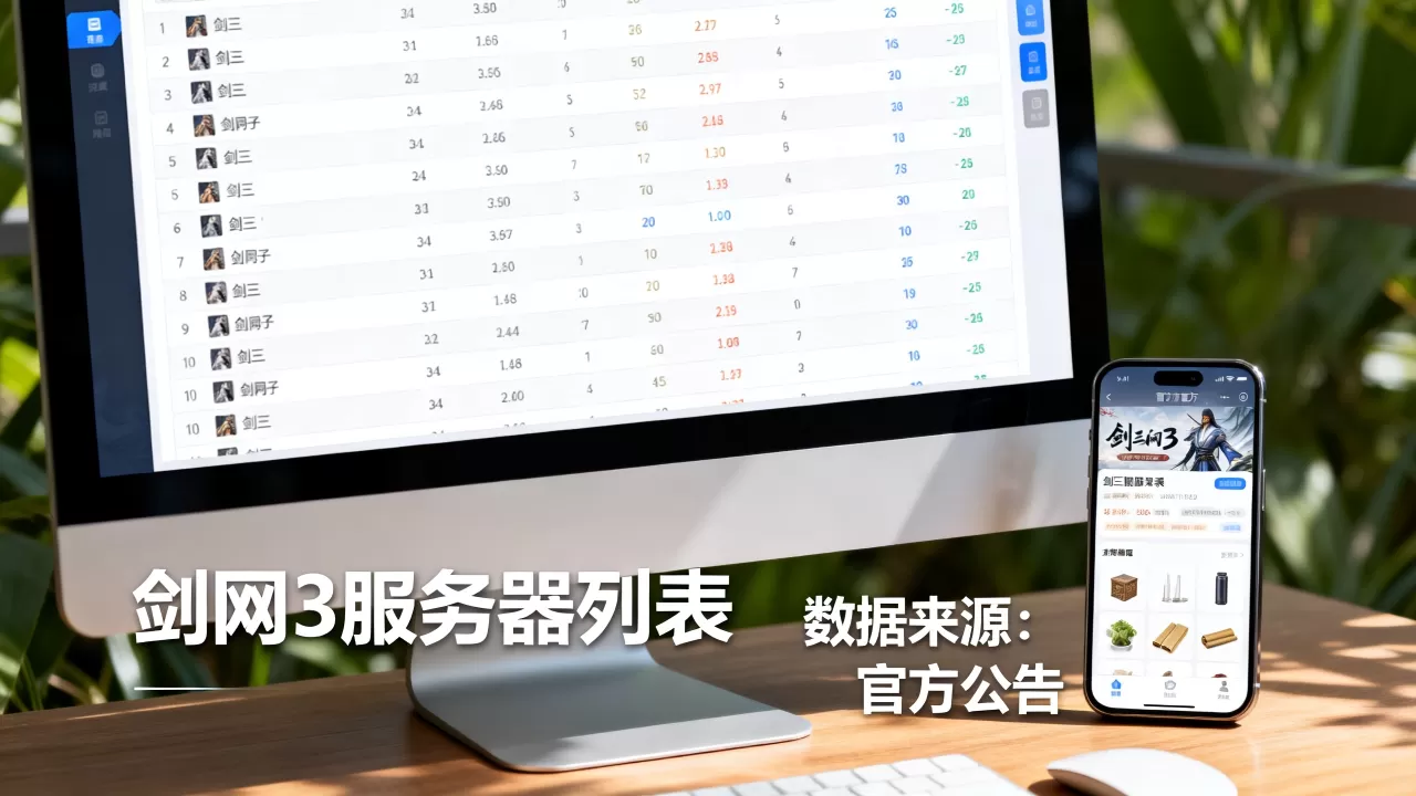 剑三到底有多少个服务器,在哪里能看到最新数据? 剑三到底有多少个服务器,在哪里能看到最新数据?