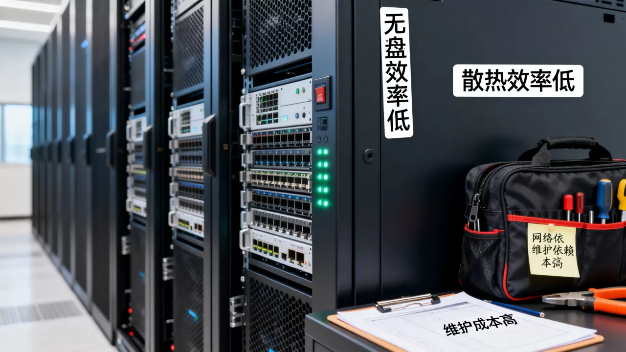 无盘服务器的缺点到底有哪些,为什么企业不用? 无盘服务器的缺点到底有哪些,为什么企业不用?