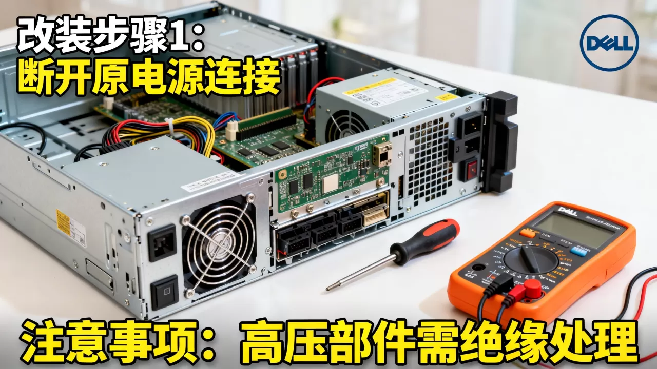 戴尔服务器如何改装高压电源,有哪些注意事项? 戴尔服务器如何改装高压电源,有哪些注意事项?
