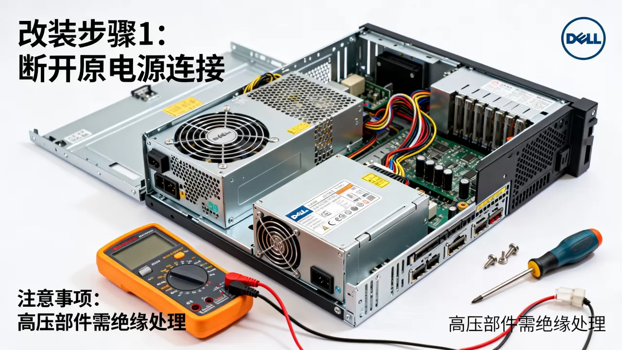 戴尔服务器如何改装高压电源,有哪些注意事项? 戴尔服务器如何改装高压电源,有哪些注意事项?