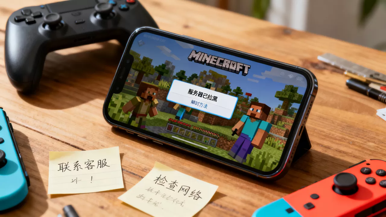 MC被手机服务器拉黑了怎么办,还能解封吗? MC被手机服务器拉黑了怎么办,还能解封吗?