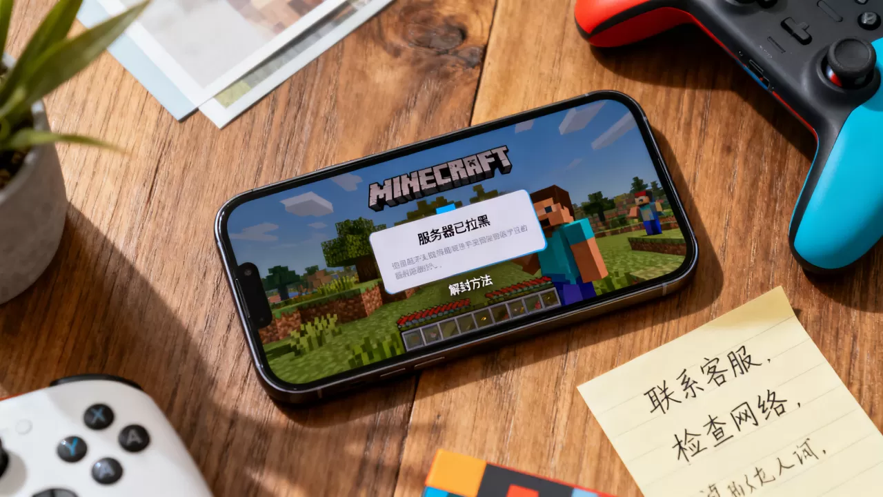 MC被手机服务器拉黑了怎么办,还能解封吗? MC被手机服务器拉黑了怎么办,还能解封吗?