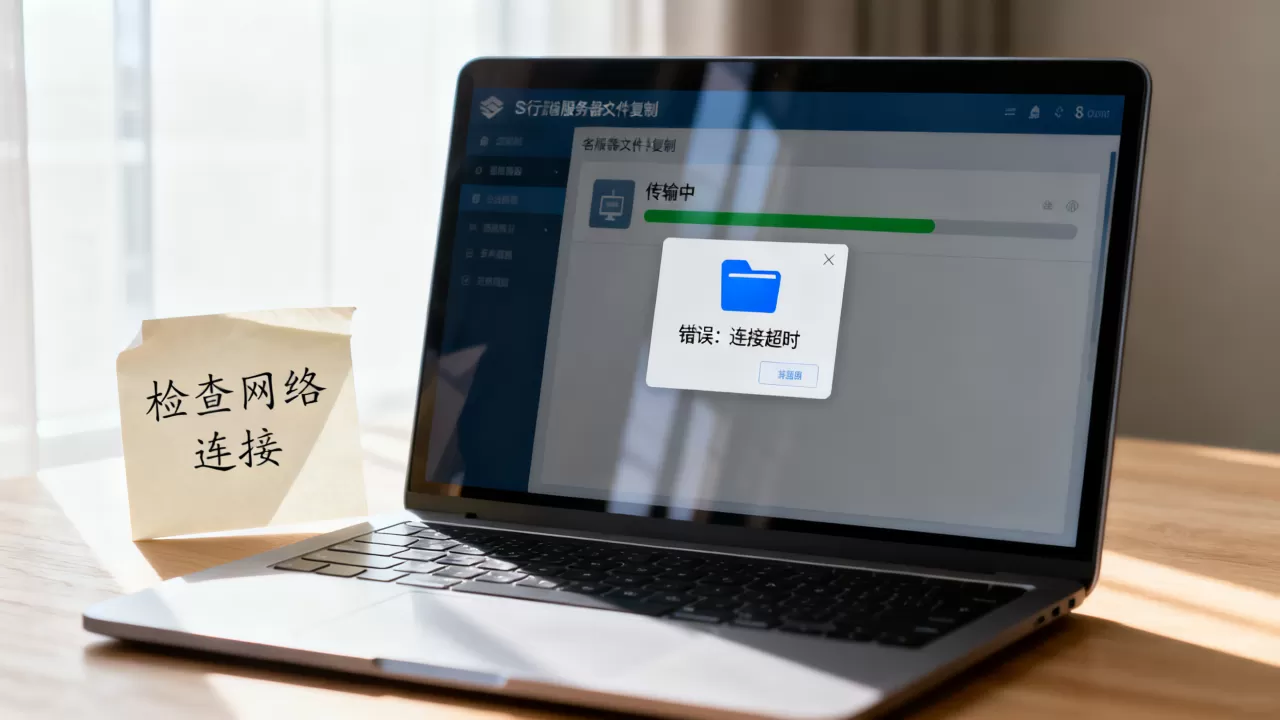 为什么文件复制到FTP服务器总出错,怎么解决? 为什么文件复制到FTP服务器总出错,怎么解决?