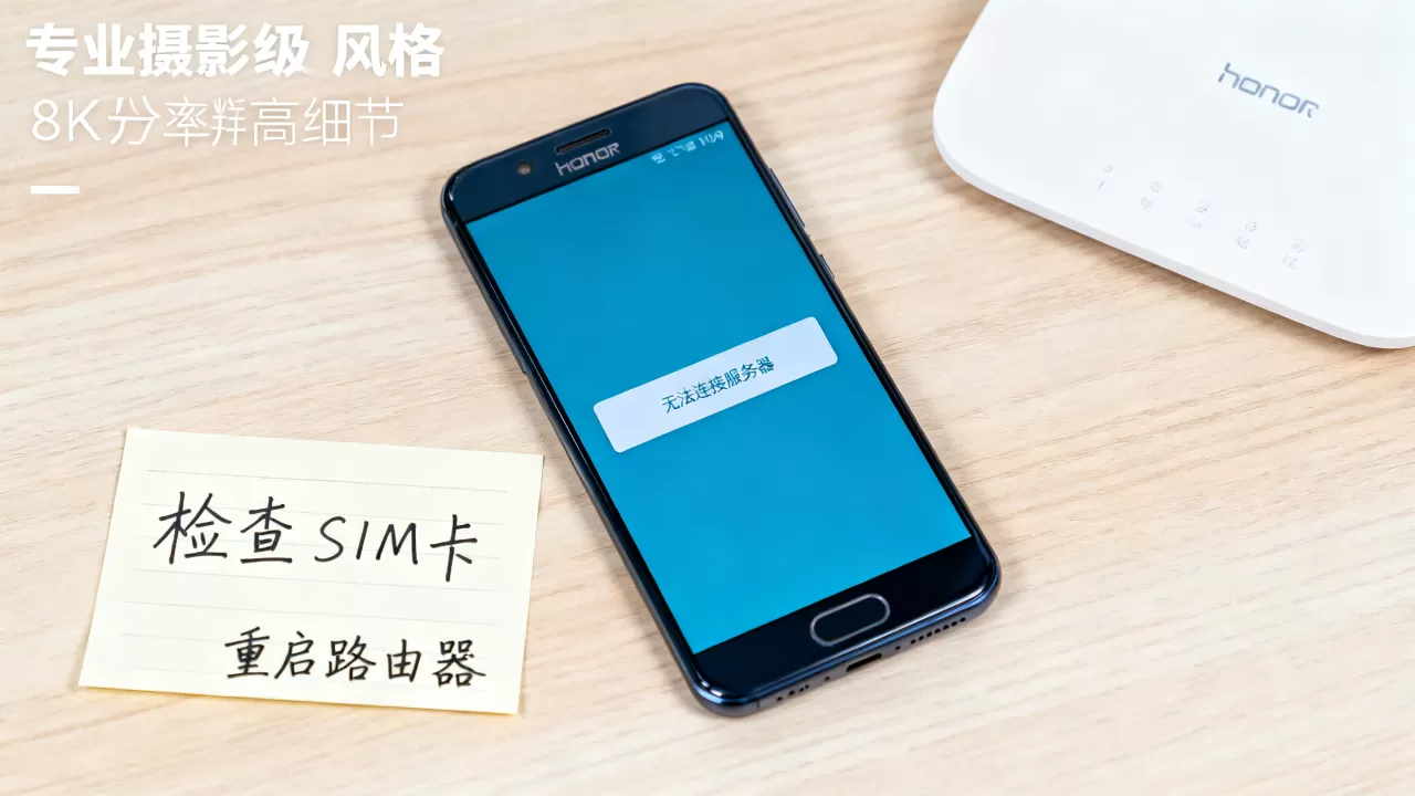 荣耀v9无法连接服务器怎么解决?,手机连不上网是什么原因 荣耀v9无法连接服务器怎么解决?,手机连不上网是什么原因