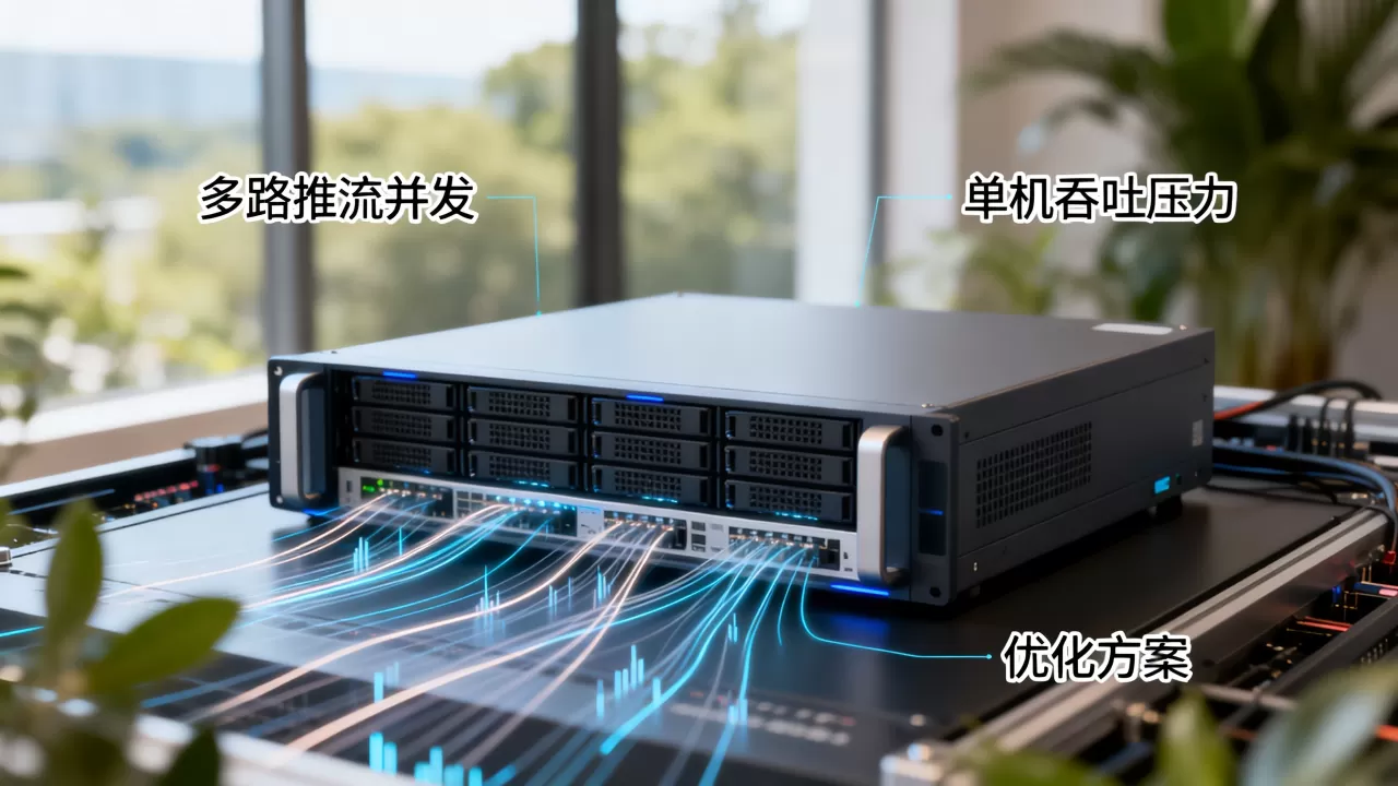 多路推流并发对单机吞吐压力有多大,怎么办? 多路推流并发对单机吞吐压力有多大,怎么办?