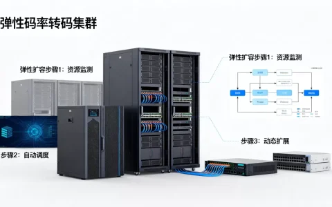 多码率转码集群的弹性扩容如何实现？有哪些步骤？