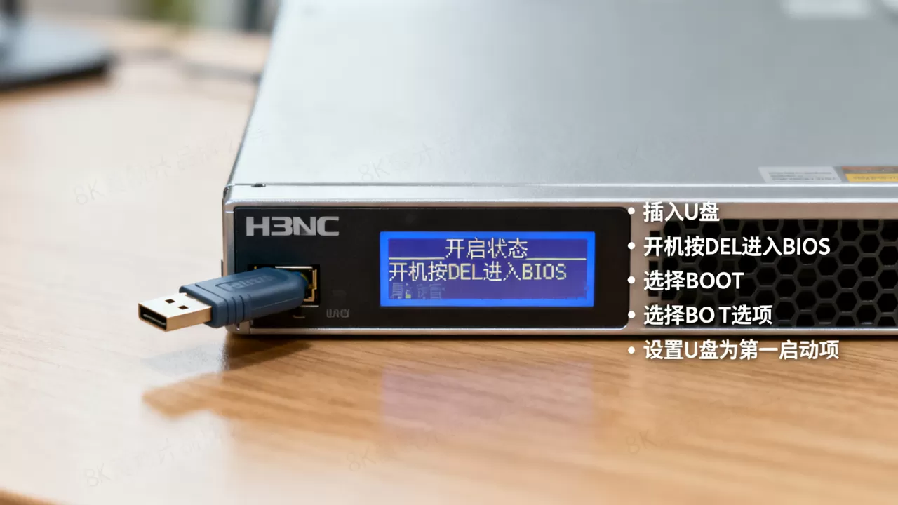 h3c服务器如何从U盘启动,设置步骤是什么? h3c服务器如何从U盘启动,设置步骤是什么?