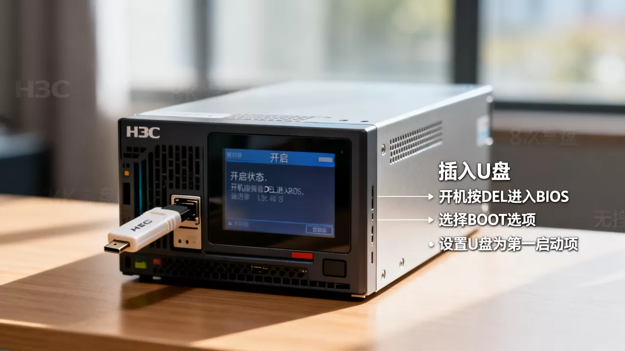 h3c服务器如何从U盘启动,设置步骤是什么? h3c服务器如何从U盘启动,设置步骤是什么?