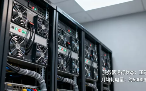 服务器耗电量有多大，一个月电费要花多少？